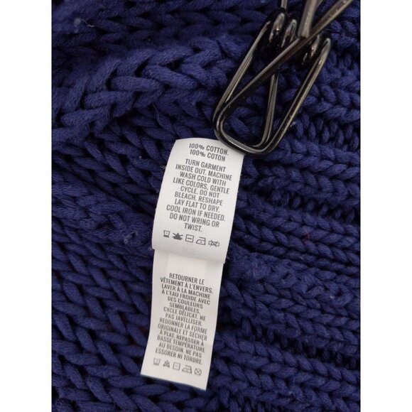 Aerie  Women's Blue cardigan open knit open front long sleeve Size XS - Picture 8 of 8